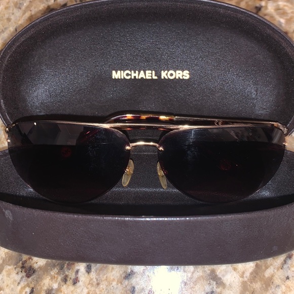 Women Michael Kors aviator sunglasses